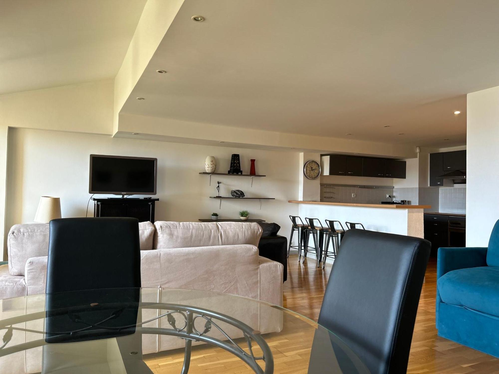 마르세유 Loft Moderne Vue Vieux Port Terrasse Rooftop 아파트 외부 사진
