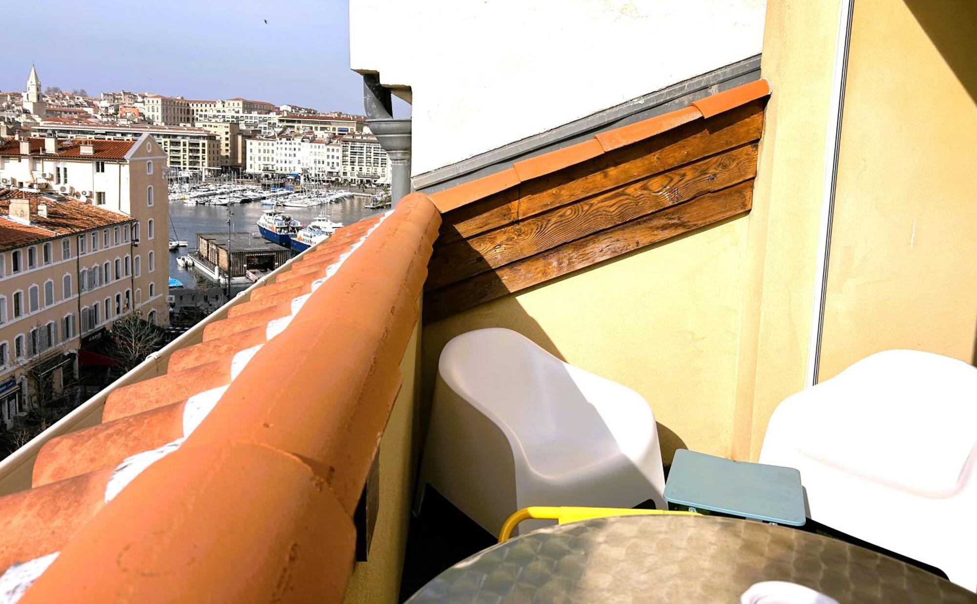 마르세유 Loft Moderne Vue Vieux Port Terrasse Rooftop 아파트 외부 사진