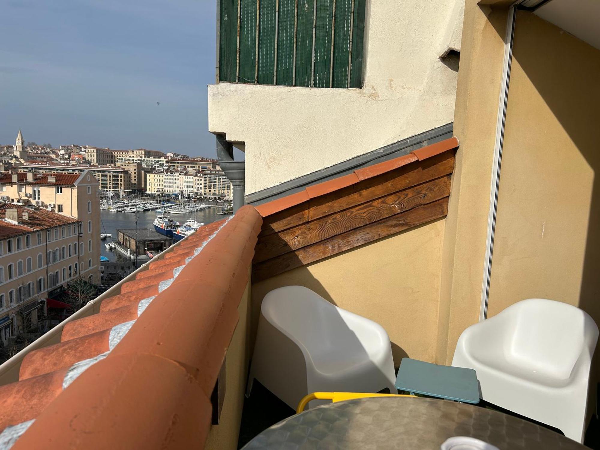 마르세유 Loft Moderne Vue Vieux Port Terrasse Rooftop 아파트 외부 사진
