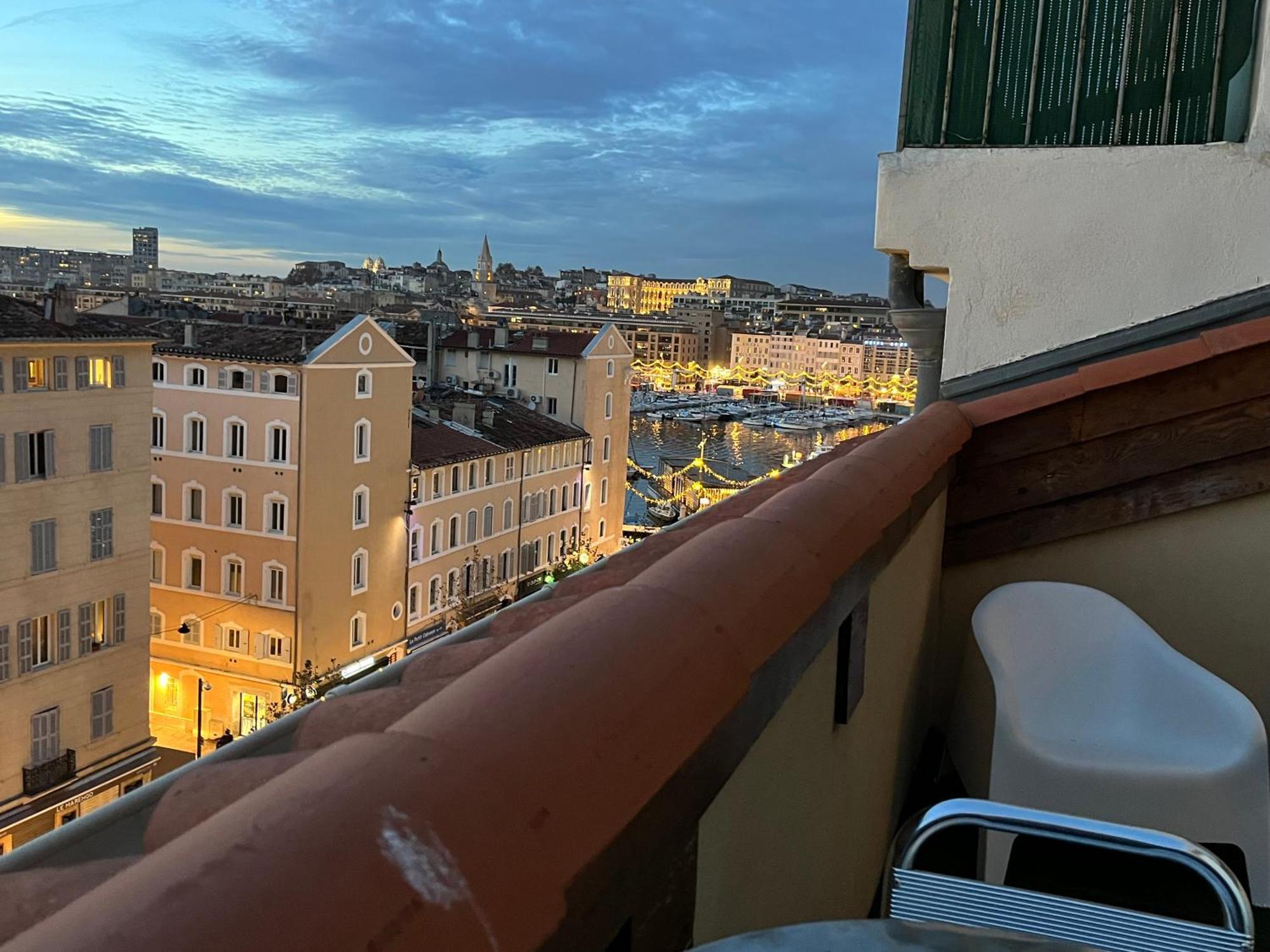 마르세유 Loft Moderne Vue Vieux Port Terrasse Rooftop 아파트 외부 사진