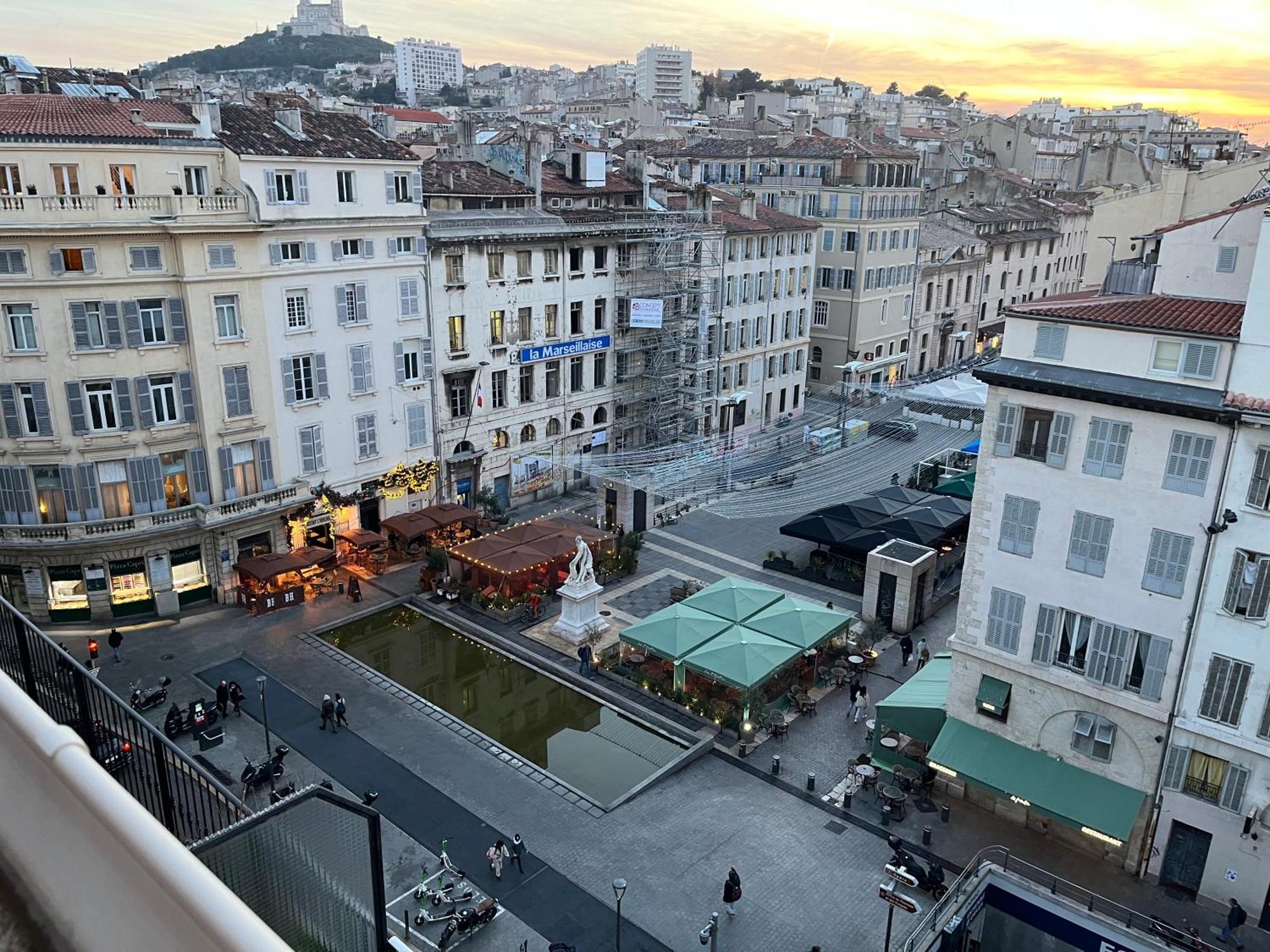 마르세유 Loft Moderne Vue Vieux Port Terrasse Rooftop 아파트 외부 사진